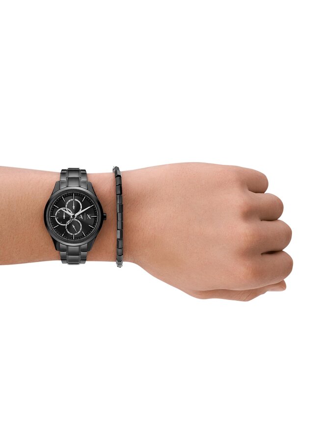 Armani Exchange Zegarek Armani Exchange Dante AX7154SET Szary