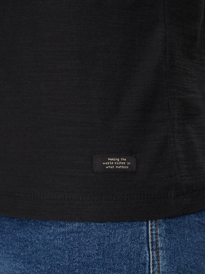 Blend Blend Camiseta 20716864 Negro Regular Fit