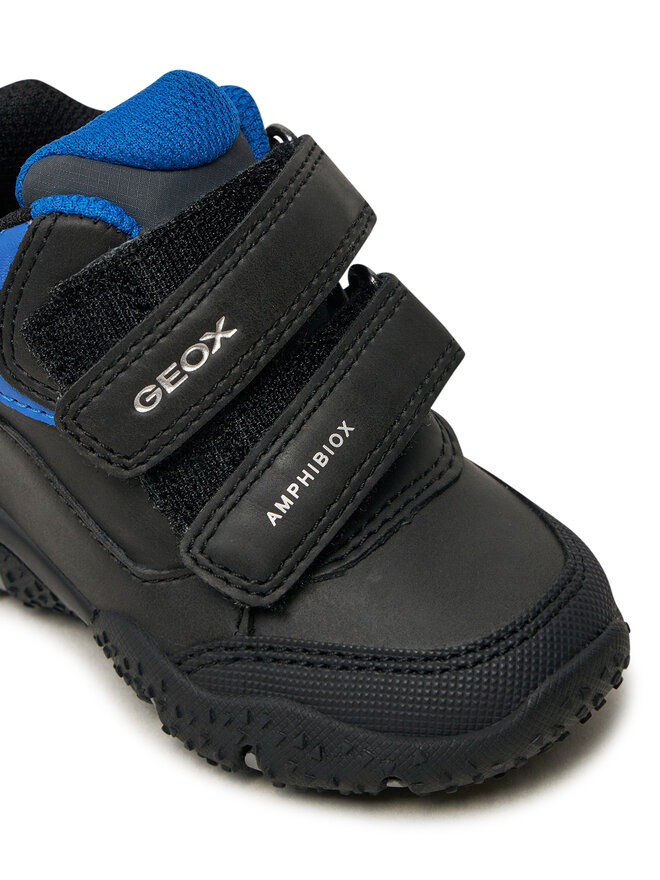 Geox Botines planos Geox B Baltic Boy B Abx B4620A 0MEFU C0245 M Negro