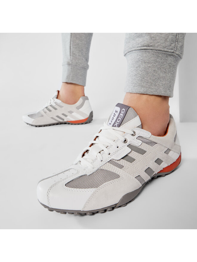 Geox Polobotky Geox U Snake K U4207K 08514 C1405 Šedá