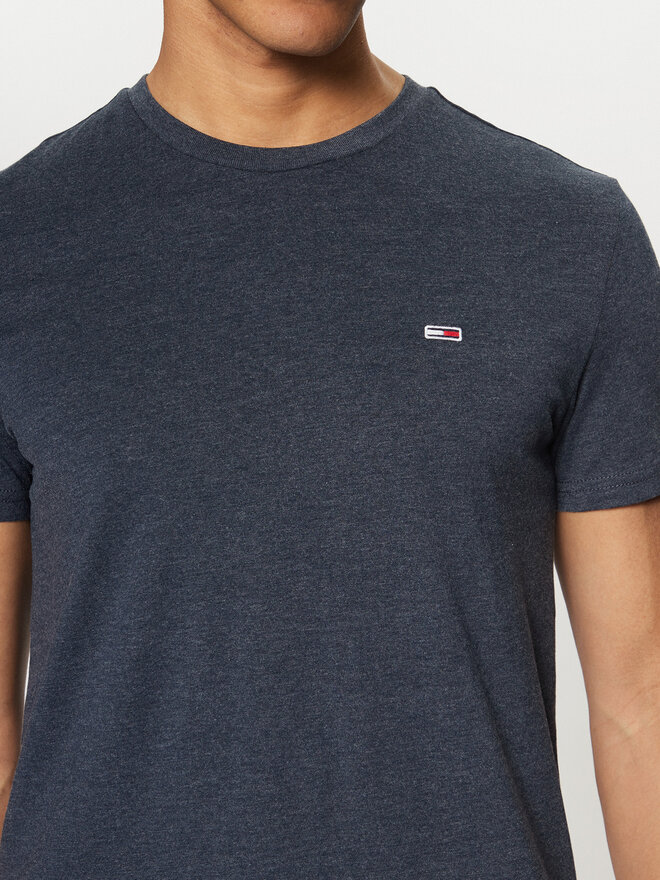 Tommy Jeans Tommy Jeans T-Shirt Jaspe DM0DM20363 Dunkelblau Slim Fit