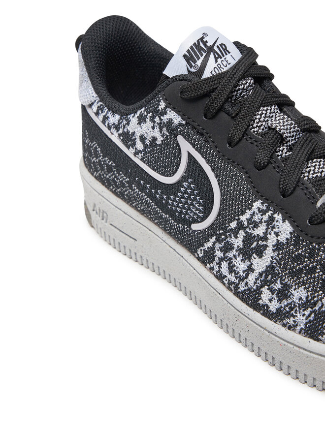 Nike Сникърси Nike Af1 Crater Flyknit Nn (Gs) DM1060 001 Черен