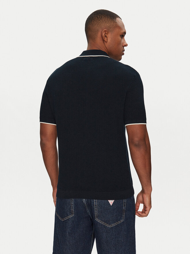 Guess Jeans Guess Jeans Поло M5GR18 Z3HM1 Cиній Regular Fit