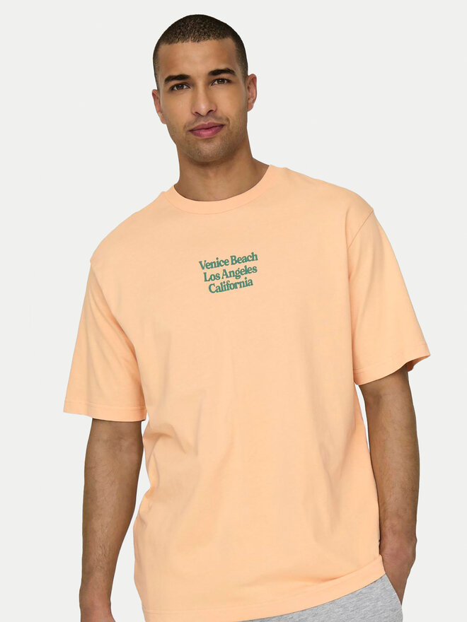 Only & Sons Only & Sons Camiseta Kenny 22028736 Rosa Relaxed Fit