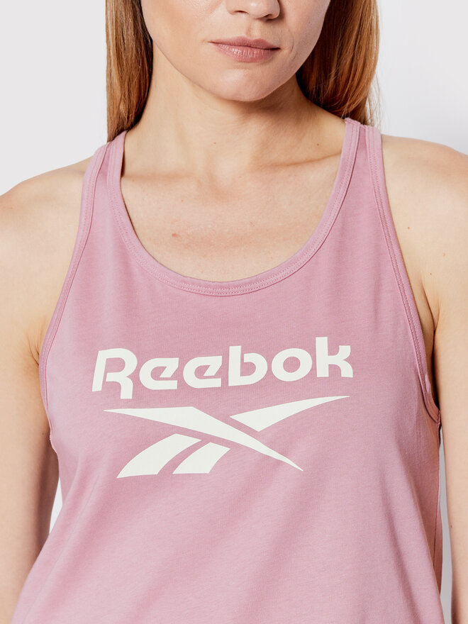 Reebok Reebok Marškinėliai Identity HN6866 Violetinė Relaxed Fit