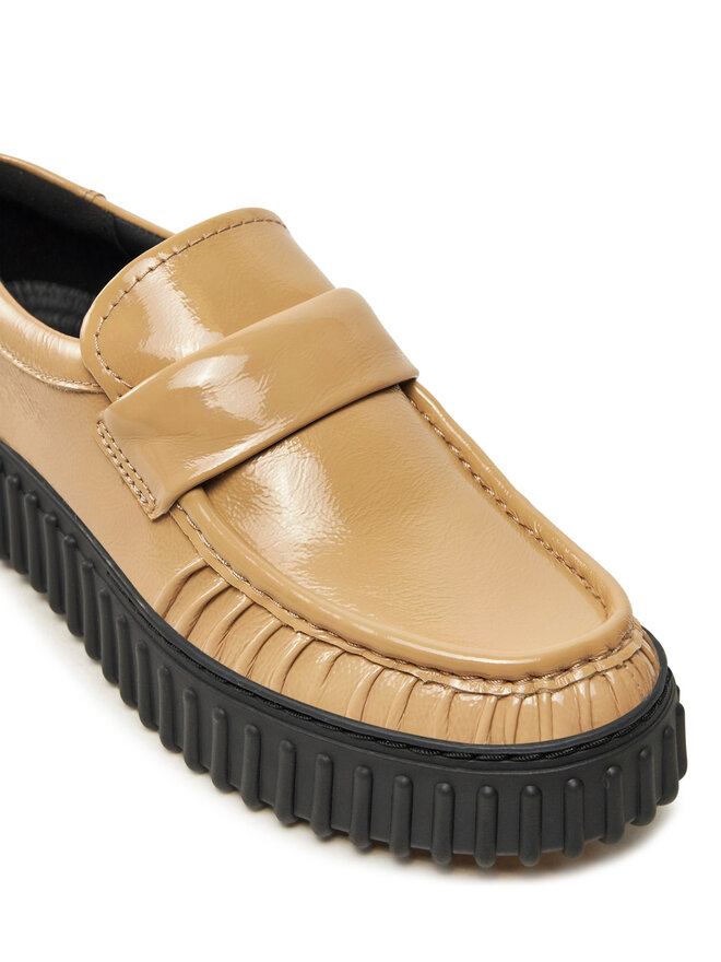 Clarks Īsi apavi Clarks Torhill Mocc 26179353 Bēšs