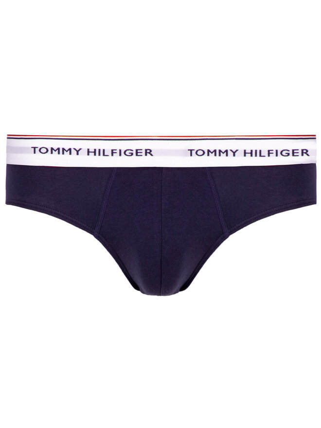 Tommy Hilfiger Tommy Hilfiger Σετ σλιπ 3 τμχ. 3p Brief 1U87903766 Σκούρο μπλε