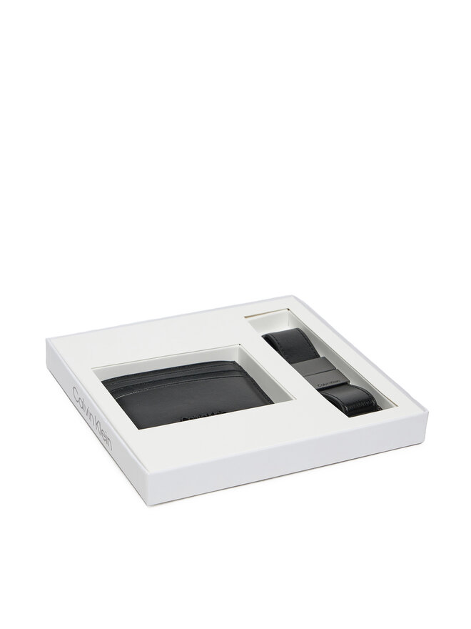 Calvin Klein Kit de regalo Calvin Klein Gs Ccholder 6Cc + Keyfob K50K512393 Negro