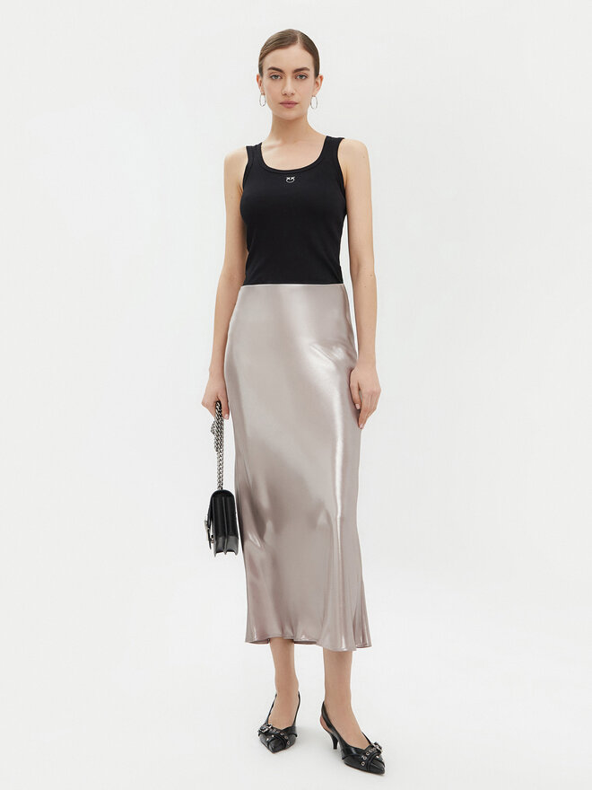 PINKO PINKO Τοπ 100807 A2C1 Μαύρο Regular Fit