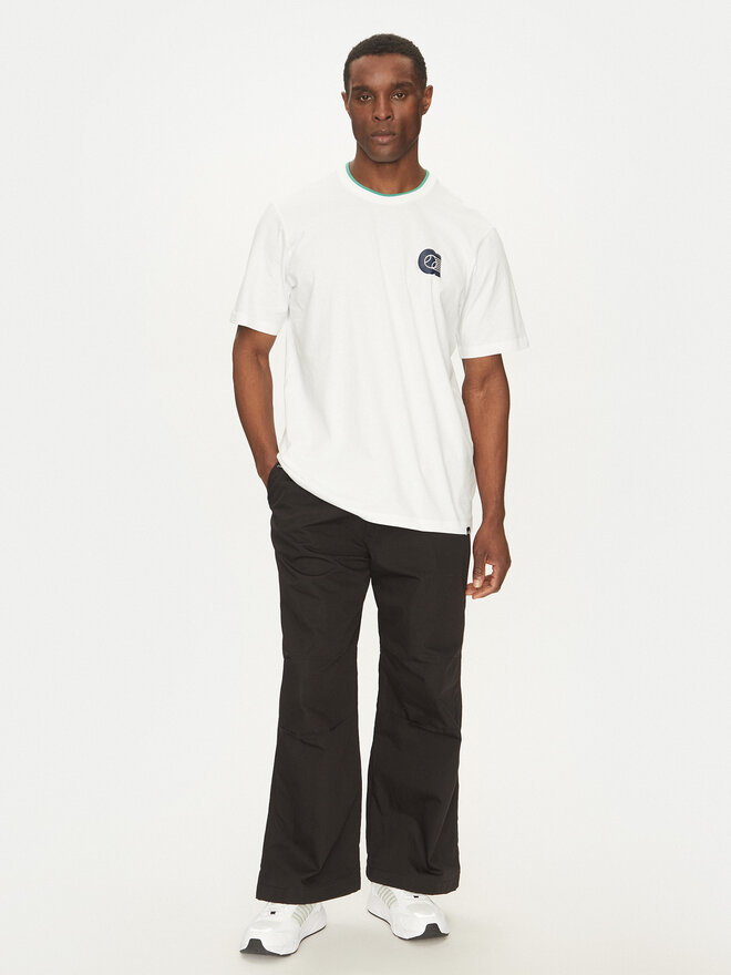 adidas adidas Marškinėliai Summer Prep Graphic JI9414 Balta Regular Fit