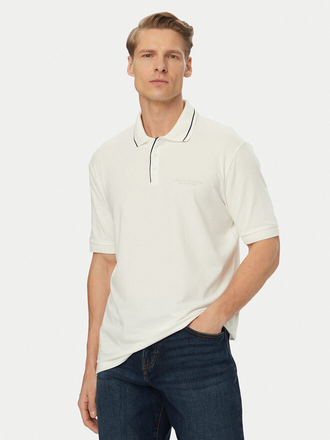 Armani Exchange Armani Exchange Poloshirt XM001557 AF10363 U0009 Weiß Regular Fit
