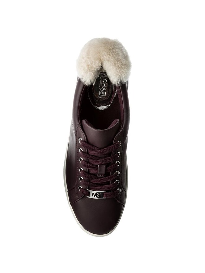 MICHAEL Michael Kors Снікерcи MICHAEL Michael Kors Poppy Lace Up 43F7POFS5L Бордовий