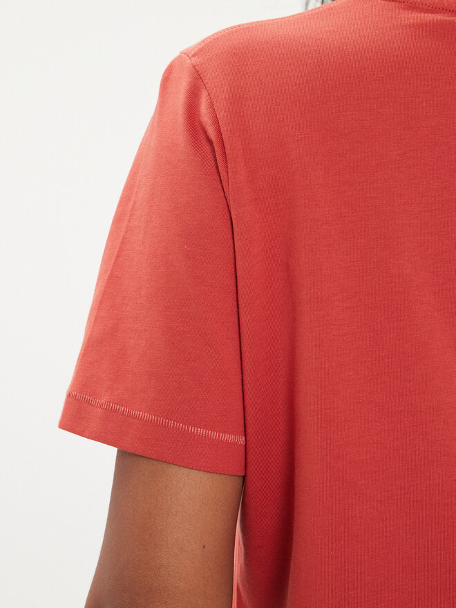 Tommy Hilfiger Tommy Hilfiger Camiseta Modern WW0WW39848 Rojo Regular Fit