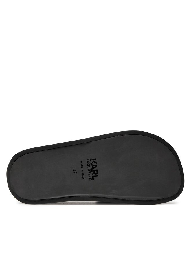 KARL LAGERFELD Klapki KARL LAGERFELD KL88808N Czarny