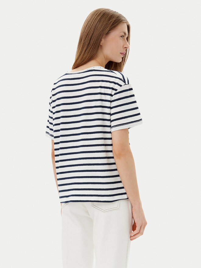 Tommy Hilfiger Tommy Hilfiger Marškinėliai WW0WW44551 Tamsiai mėlyna Regular Fit