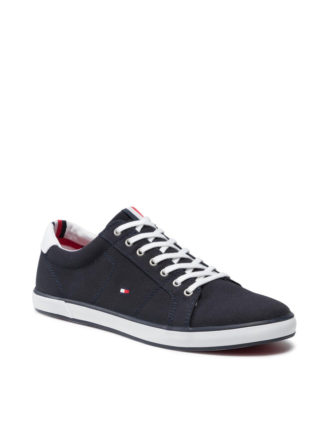 Tommy Hilfiger Πάνινα παπούτσια Tommy Hilfiger Harlow 1D FM0FM00596 Σκούρο μπλε