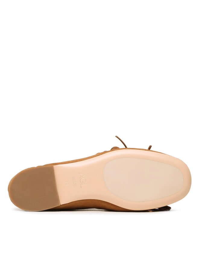 AGL Loafers AGL Elki D834053PCVELOU0630 Marrone