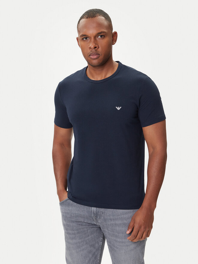 Emporio Armani Underwear Emporio Armani Underwear 2er-Set T-Shirts EM000391 AF14132 MB143 Dunkelblau Regular Fit