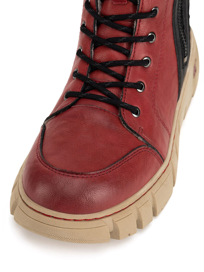 Mustang Schnürschuhe Mustang 1499-602-5 Rot