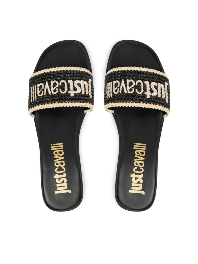 Just Cavalli Pantoletten Just Cavalli 80RA3S80 ZSE60 Schwarz