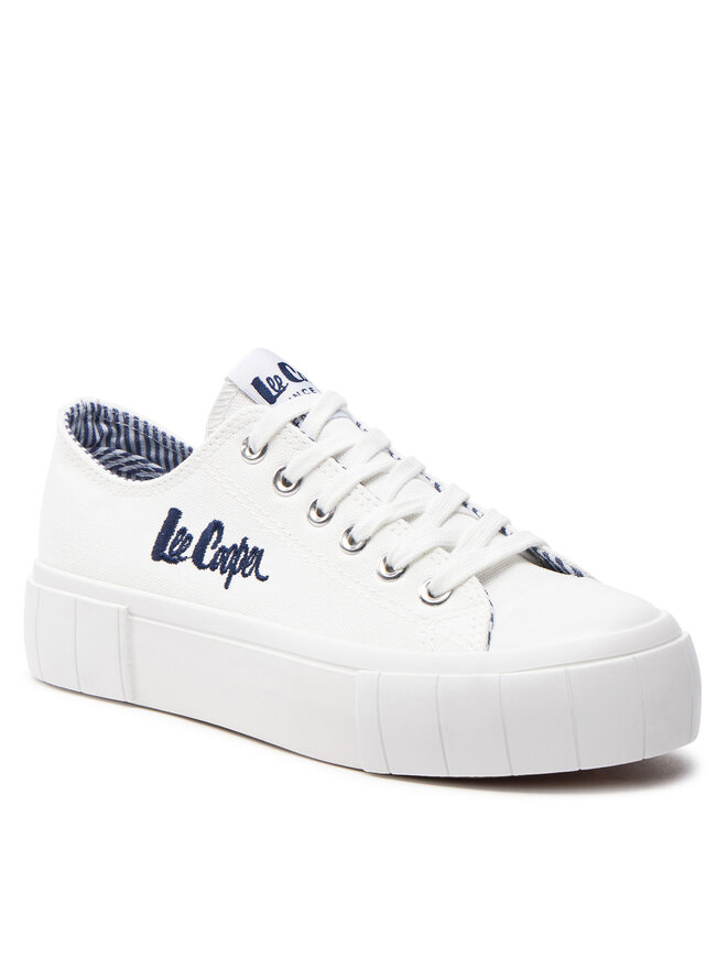 Lee Cooper Trampki Lee Cooper LCW-24-31-2743LA Biały
