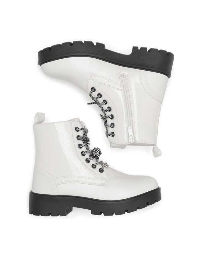 BEETLEJUICE Schnürschuhe BEETLEJUICE CM-AW24-319WBBJ Weiß