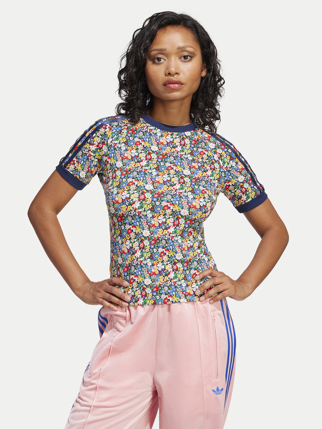 adidas adidas Camiseta Liberty London Cali JC7776 De color Slim Fit