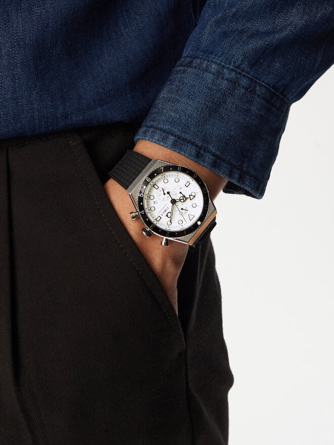 Timex Uhr Timex TW2V70100 Schwarz