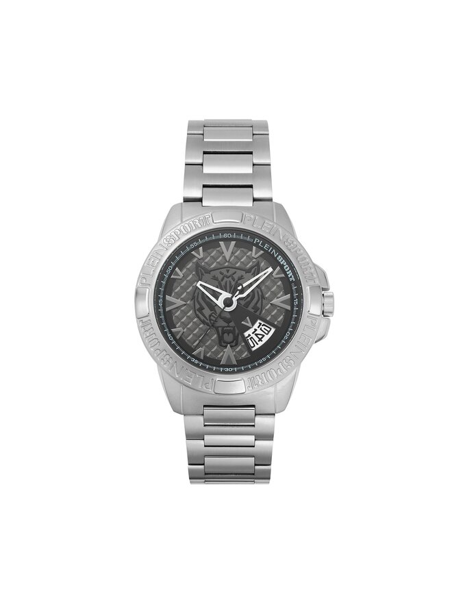 Plein Sport Pulkstenis Plein Sport Touchdown PSFBA0923 Sudraba