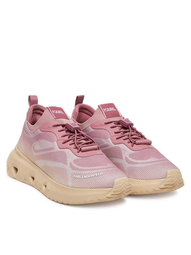 KARL LAGERFELD Sneakersy KARL LAGERFELD KL64623 Růžová