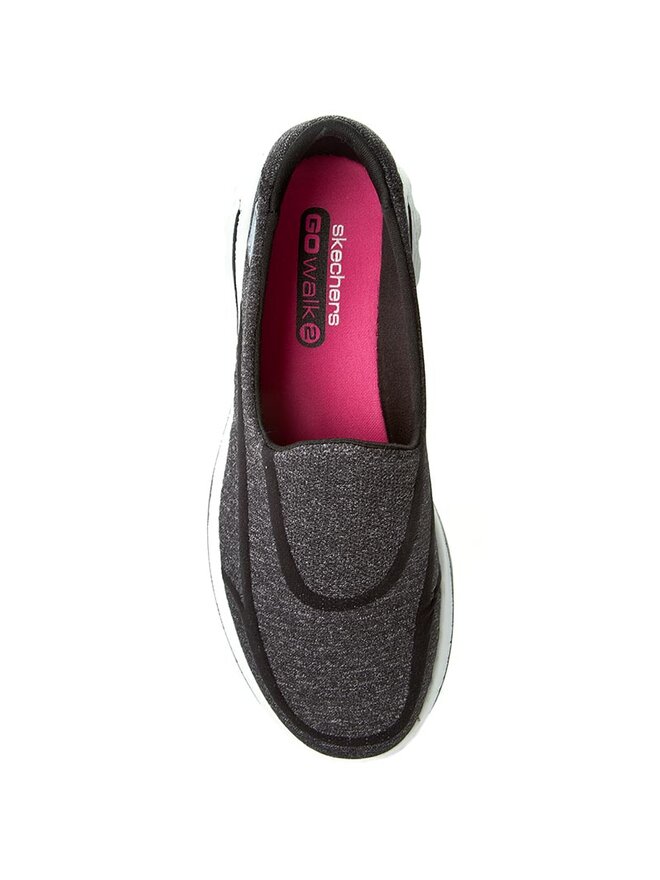 Skechers Αθλητικά Skechers Go Walk 2-Super Sock 13955/BKW Μαύρο