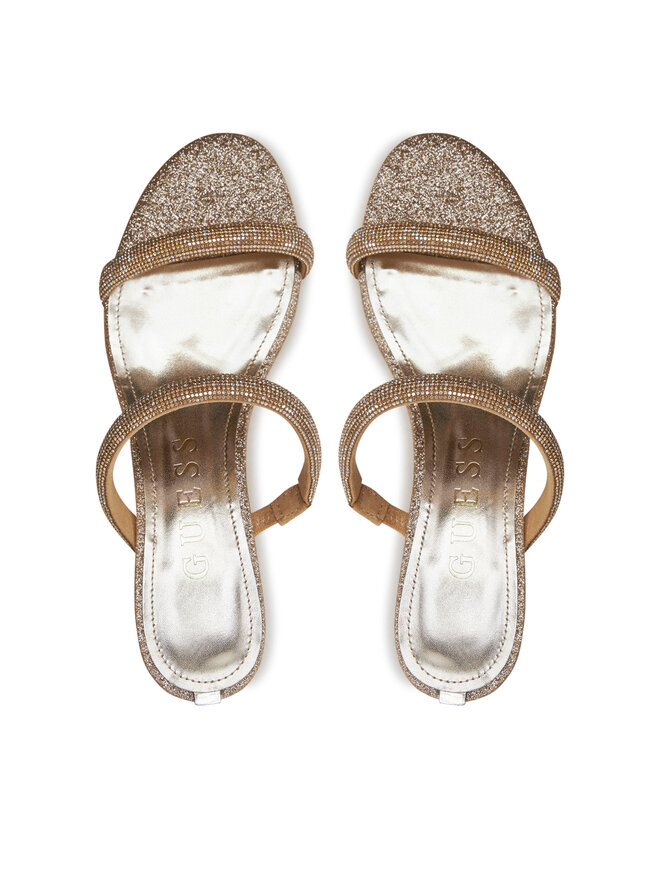Guess Шльопанці Guess Glitze FLGGLE ELE03 Золотий