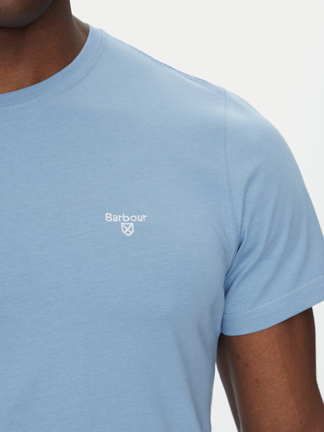Barbour Barbour Camiseta Essential Sports MTS0331BL33 Azul Tailored Fit