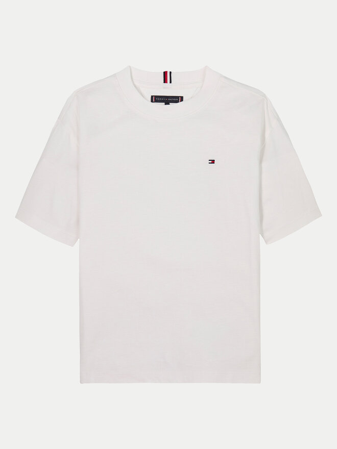 Tommy Hilfiger Tommy Hilfiger Camiseta Essential Archive KB0KB09646 S Blanco Regular Fit