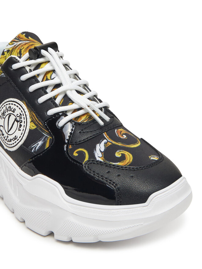 Versace Jeans Couture Sneakersy Versace Jeans Couture 78VA3SC7 Czarny