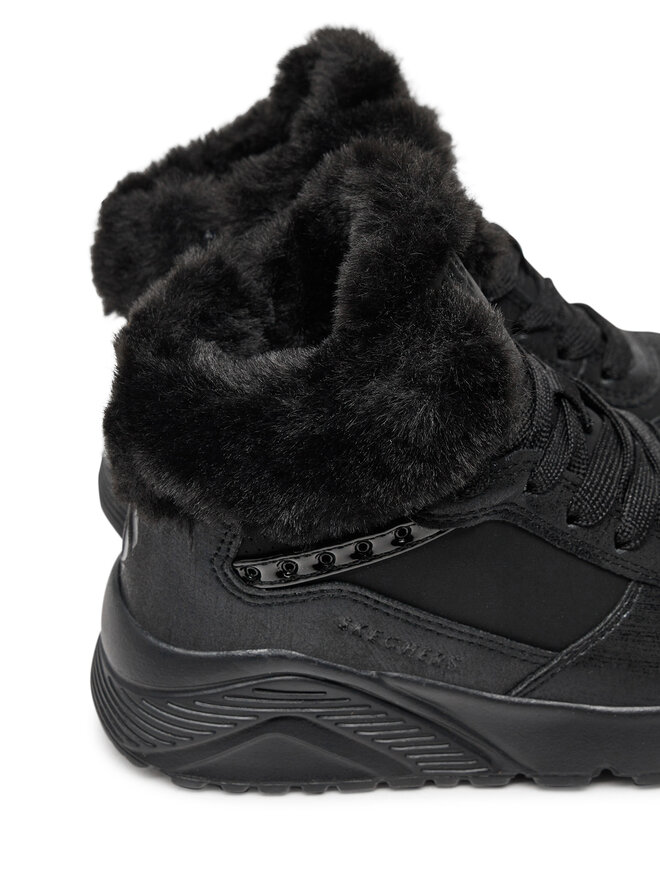 Skechers Botki Skechers Uno Lite - Comfurt Collar 310396L/BBK Czarny