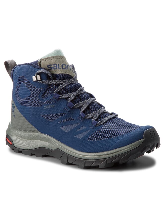 Salomon Trekkingschuhe Salomon Outline Mid Gtx GORE-TEX 404764 27 V0 Dunkelblau