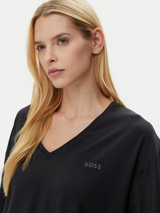 BOSS BOSS Camiseta CP Stripe 50535723 Negro Relaxed Fit