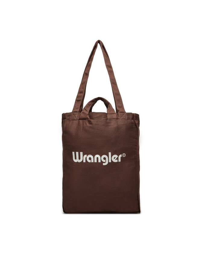 Wrangler Torebka Wrangler Easy Tote 112358079 Brązowy