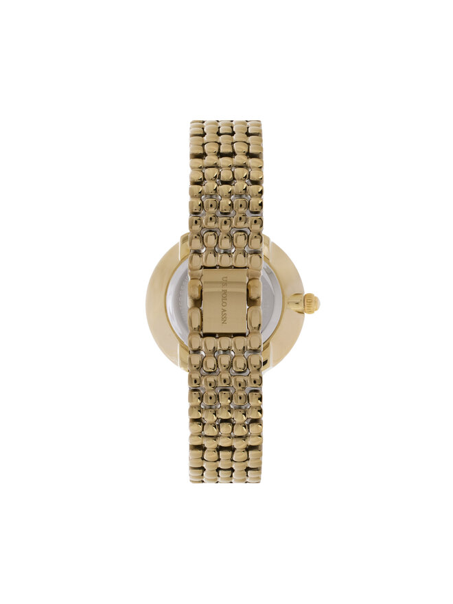 U.S. Polo Assn. Ρολόι U.S. Polo Assn. Harmony USP8433BK Χρυσό