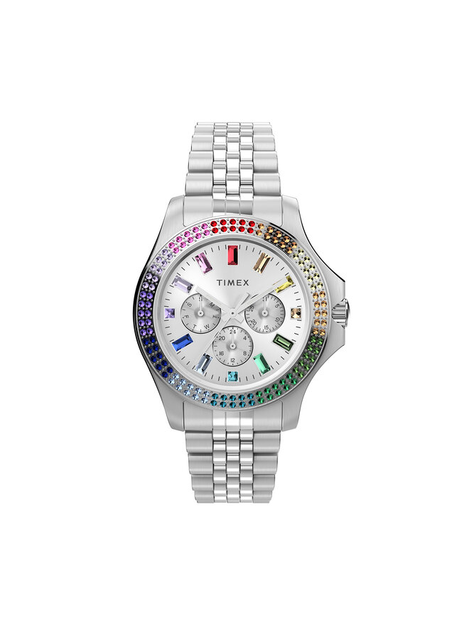 Timex Ρολόι Timex Kaia TW2W33000 Ασημί