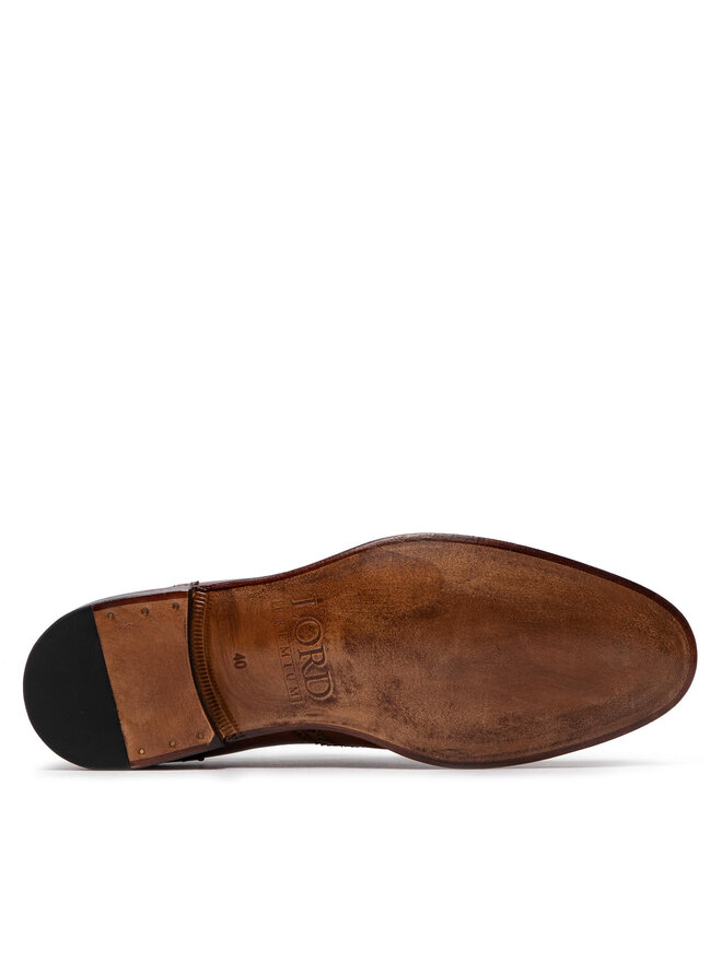 Lord Premium Półbuty Lord Premium Brogues 5501 Brązowy