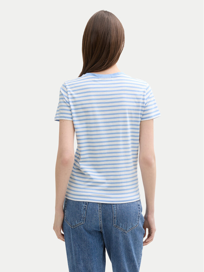 Tom Tailor Denim Tom Tailor Denim Camiseta 1035867 Azul Boxy Fit