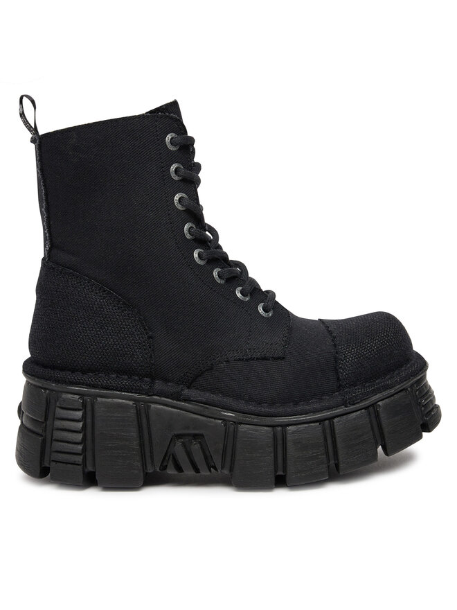 NEW ROCK Bakancs NEW ROCK M-MILI083C-RC7 Fekete