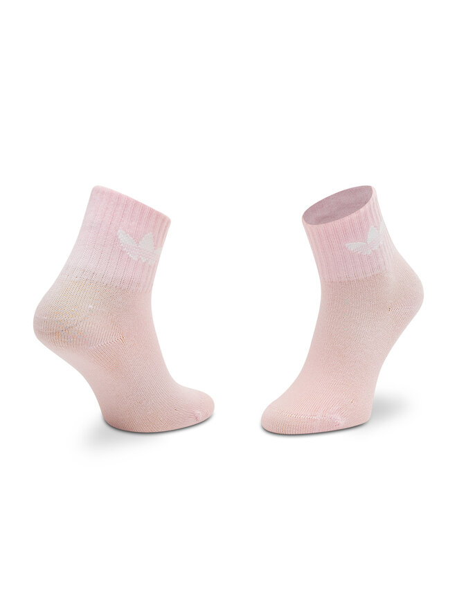 adidas 3er-Set hohe Kindersocken adidas Ankle HC9596 Rosa