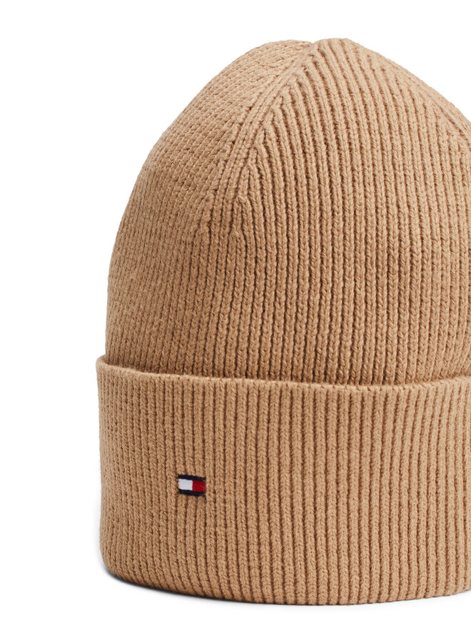 Tommy Hilfiger Σκούφος Tommy Hilfiger Essential AW0AW16637 Μπεζ