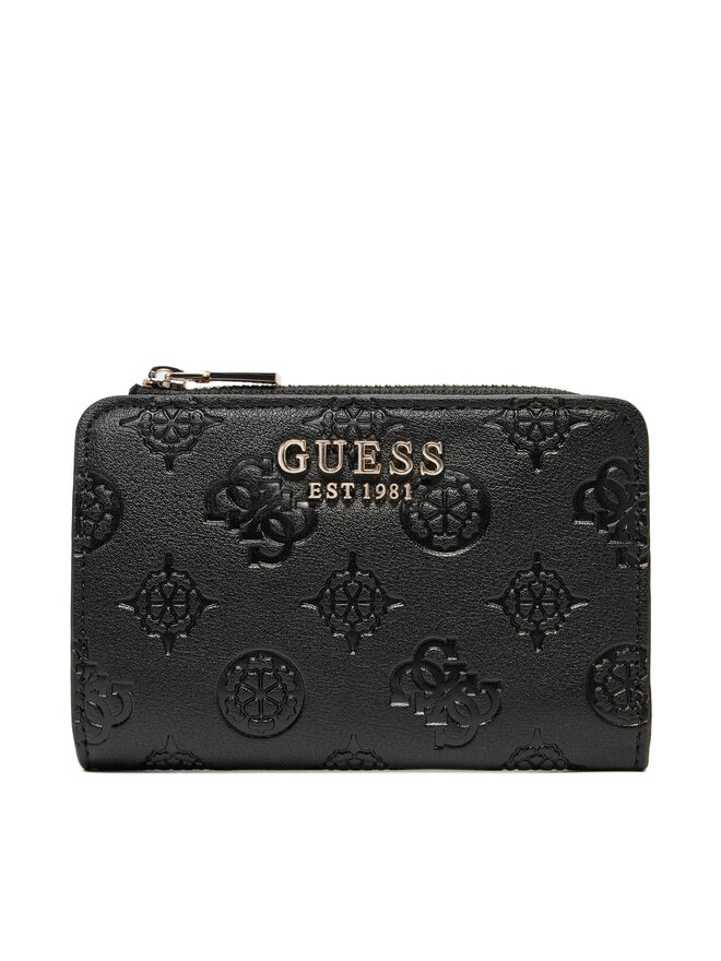 Guess Malá dámska peňaženka Guess SWPD96 30156 Čierna
