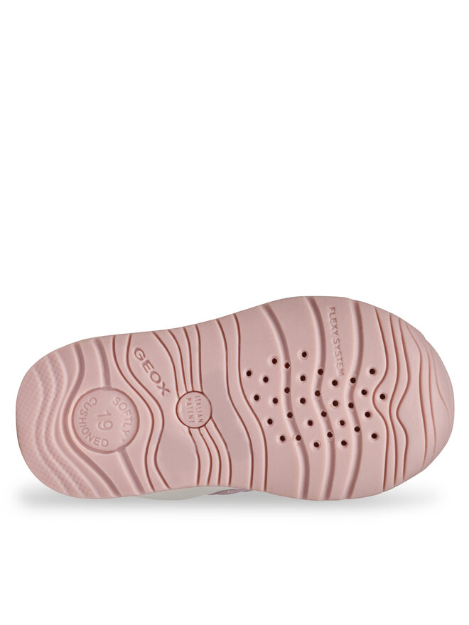 Geox Sneakers Geox B Rishon Girl B460LA 000BC C0406 Weiß