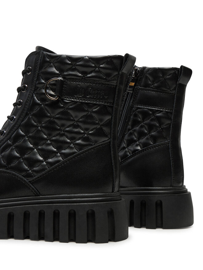 Lee Cooper Polokozačky Lee Cooper LCJ-24-01-2976LA Černá