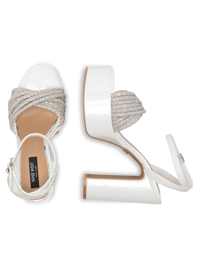 Nine West Sandale Nine West WFA2736-1 Alb